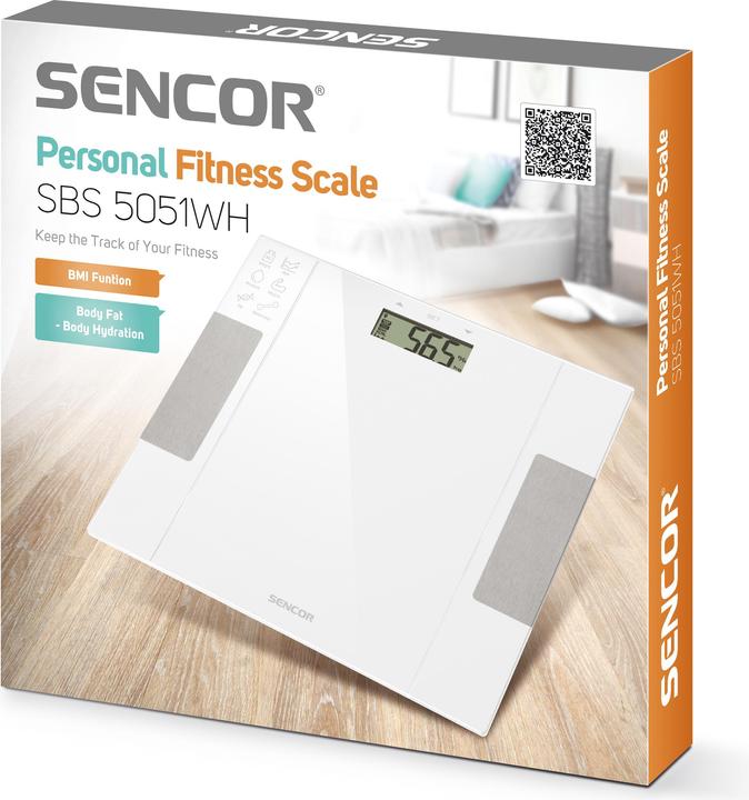 Image du produit Sencor BALANCE DE SALLE DE BAINS SBS 5051WH (150 kg)