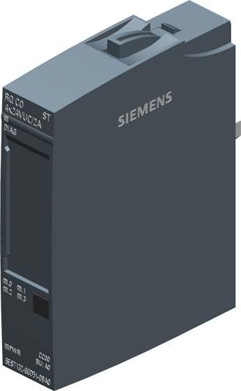Actual product image Siemens SIPLUS ET 6AG2132-6GD51-4BA0200SP RQ 4x24VUC/2A ST TX RAIL