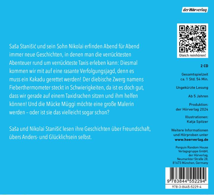 Actual product image Hey, hey, hey, taxi! 2 (Sasa Stanisic, Nikolai Stanišić, German)