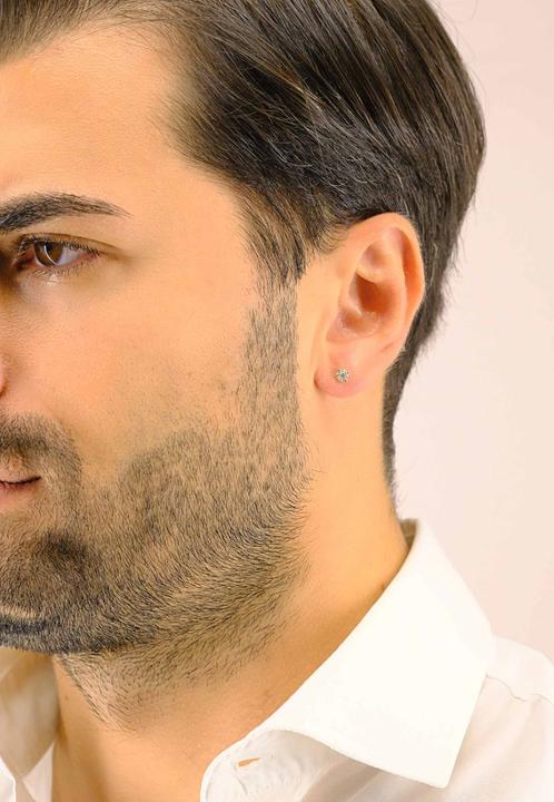 Image du produit Muau Boucles d'oreilles (750/18 K Or jaune)