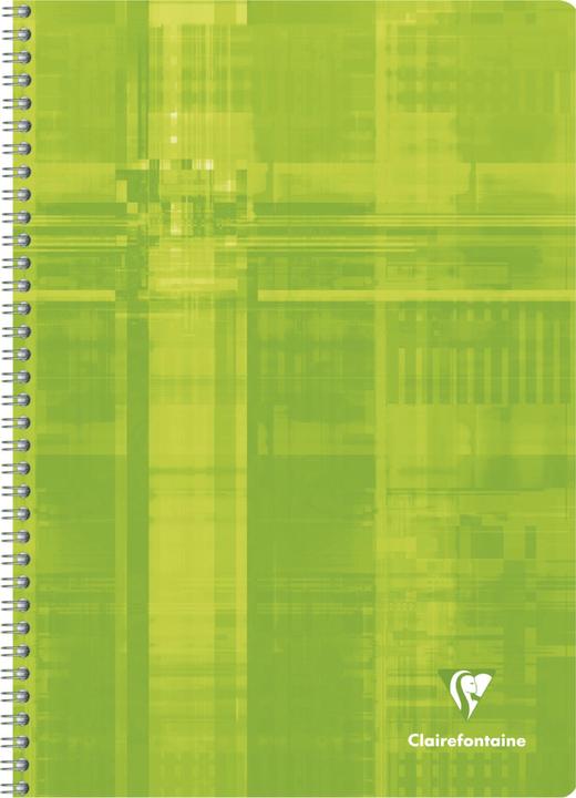 Image du produit Clairefontaine Cahier à spirales (A4, Quadrillé, Couverture souple)