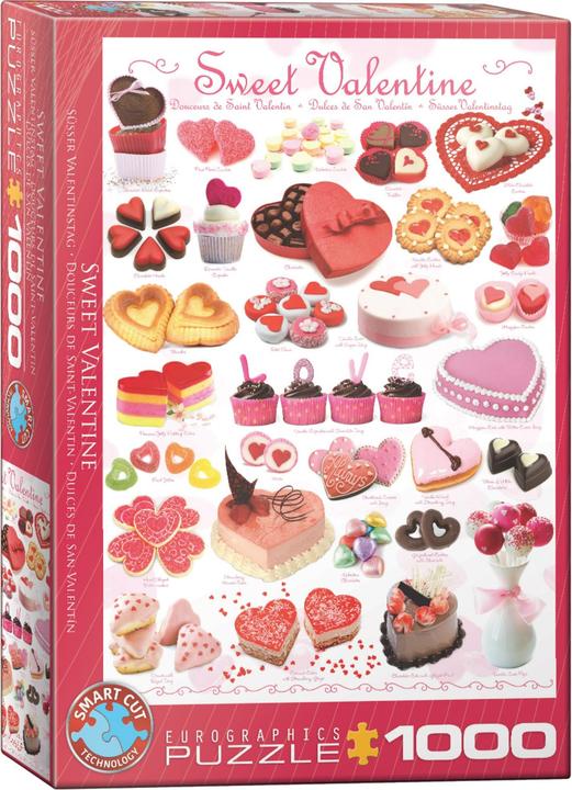 Actual product image Eurographics Sweet Valentine's Day (1000 pieces)