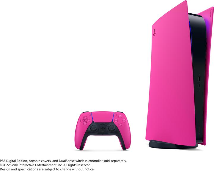 Actual product image Sony PS5 Digital Cover Nova Pink (PS5)