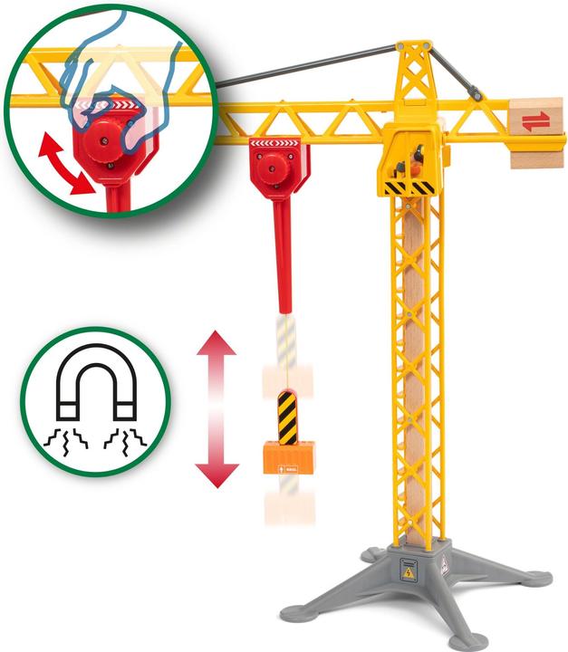 Produktbild Brio Baukran mit Lichtern