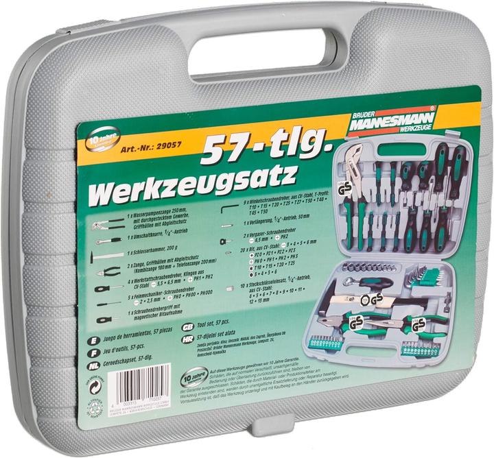 Produktbild Mannesmann M29057 Werkzeugsatz (57 Teile)