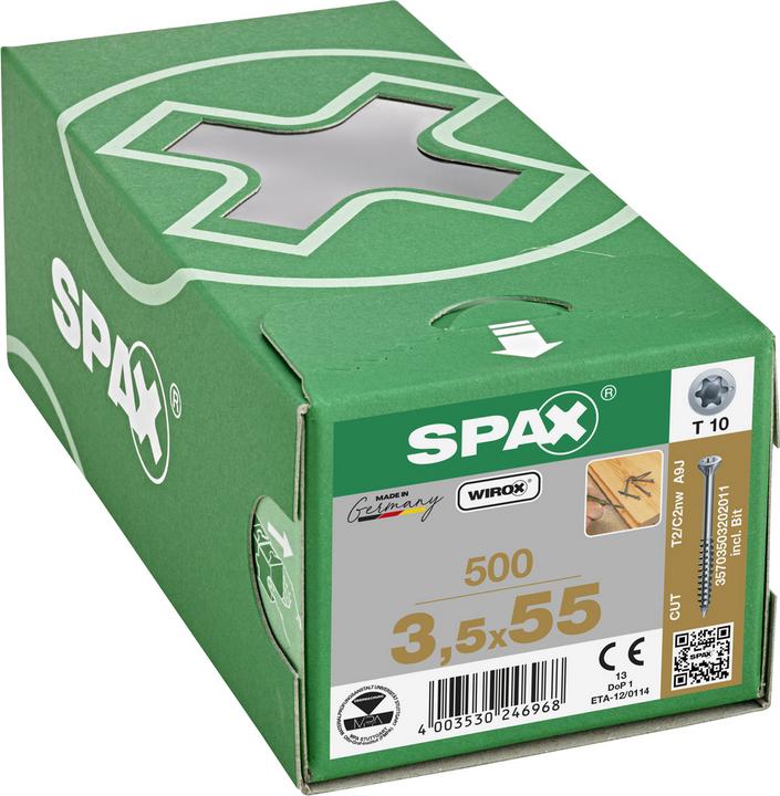 Actual product image Spax Self-tapping screws (500 Screws per piece)