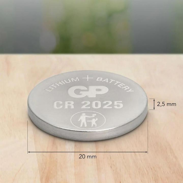 Image du produit GP Batteries Pile au lithium (5 pcs, CR2025, 160 mAh)