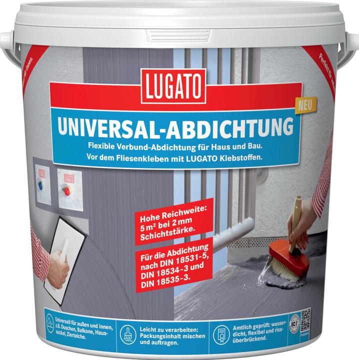 Produktbild Lugato Universal Abdichtung (14 kg, Weiss, Grau)