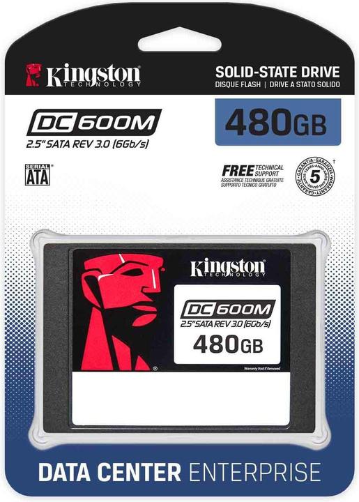 Image du produit Kingston DC600M (480 Go, 2.5")