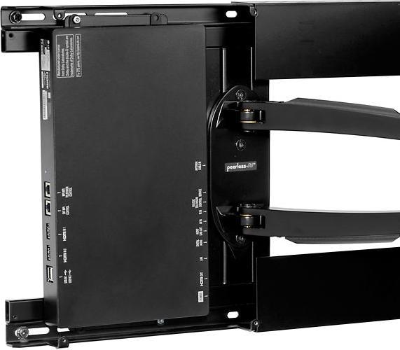Immagine prodotto Peerless HA746-STB Supporto da parete Hospitality con alloggiamento STB per 43 ibis 55i TVS (nero)