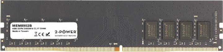 Image du produit 2-Power 4Go DDR4 2400MHz CL17 DIMM (2400 MHz, RAM DDR4, DIMM)