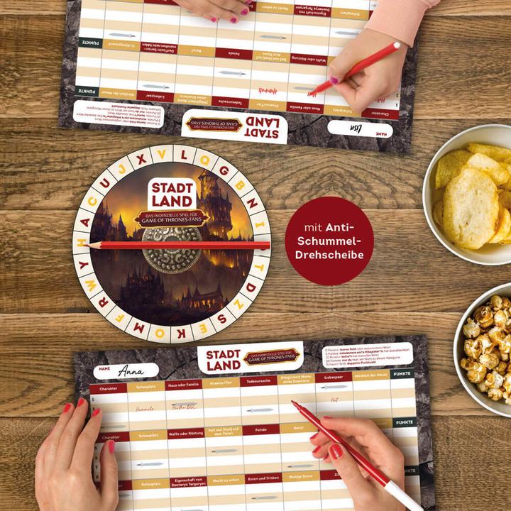 Produktbild Stadt, Land, das inoffizielle Spiel für Game of Thrones-Fans – Der Spieleklassiker für Fans der (Deutsch)