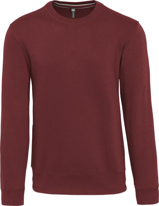 Kariban Sweatshirt mit Rundhalsausschnitt