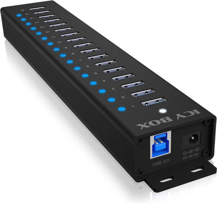 Produktbild Icy Box IB-HUB1717-U3 (USB-C, 17 Ports)