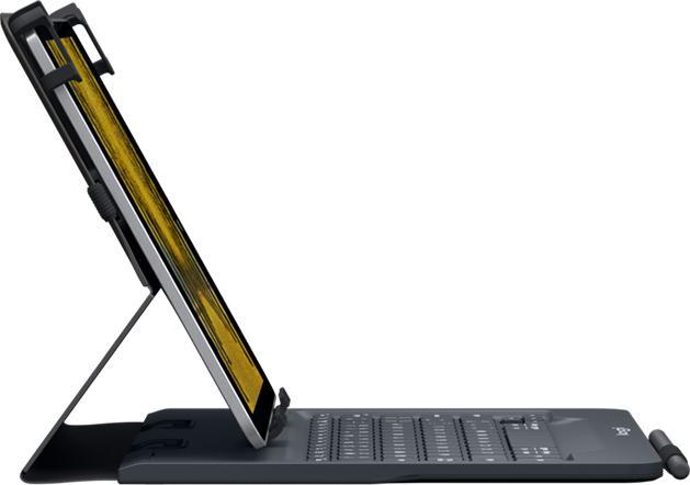 Actual product image Logitech Universal Folio with integrated keyboard for 9-10 inch tablets Bluetooth QWERTY Italian (IT, Tablets)