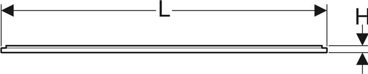 Produktbild Geberit Installationsrahmen für Duschflächen Setaplano über 100 cm, für 6 Füsse, 154.484.00.1
