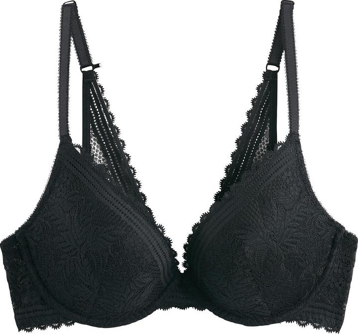 Produktbild La Redoute Collections Push-up-BH aus Recycling-Spitze (80 C)
