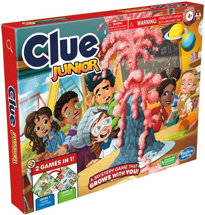 Produktbild Hasbro Cluedo Junior 2 Games in 1 (DK/NO) (Deutsch)