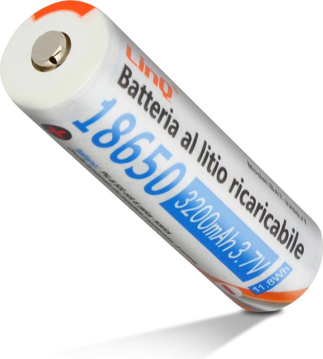 Actual product image LinQ 2x battery 3200mAh (2 pcs., 18650, 3200 mAh)