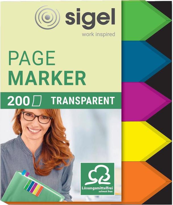 Actual product image Sigel Sticky markers - Arrows (12 x 45 mm)