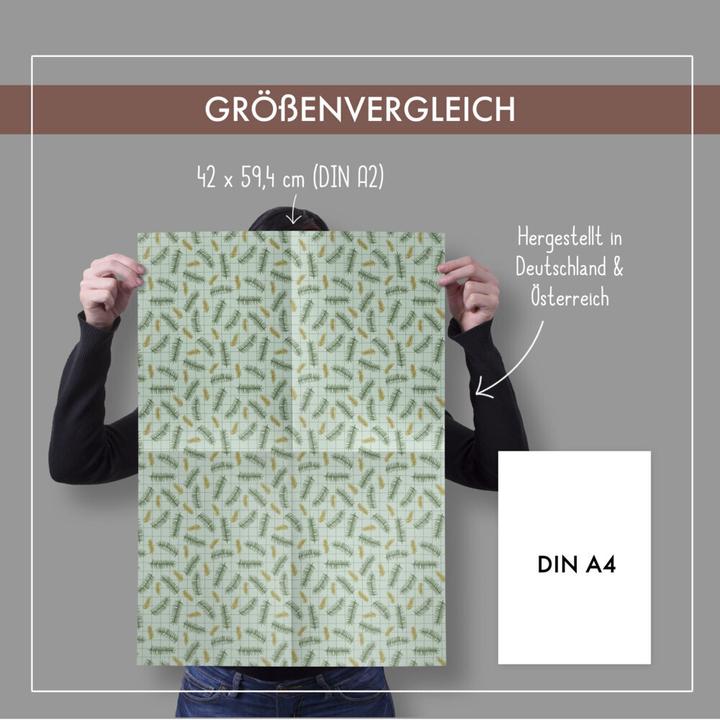 Image du produit Dabelino Set papier cadeau Noël pour éveil (Papier cadeau, 1 x)