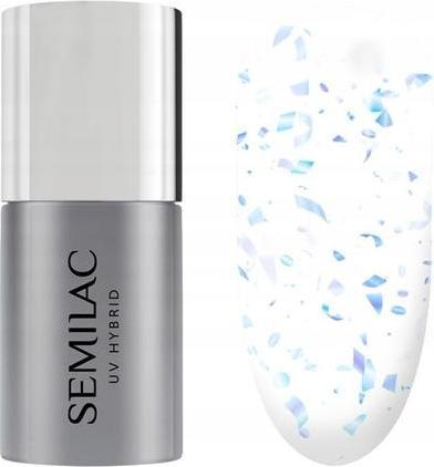 Produktbild Semilac UV Gel Top No Wipe T29 Matte Snow Floe 7ml (Matte Snow Floe, Top Coat)