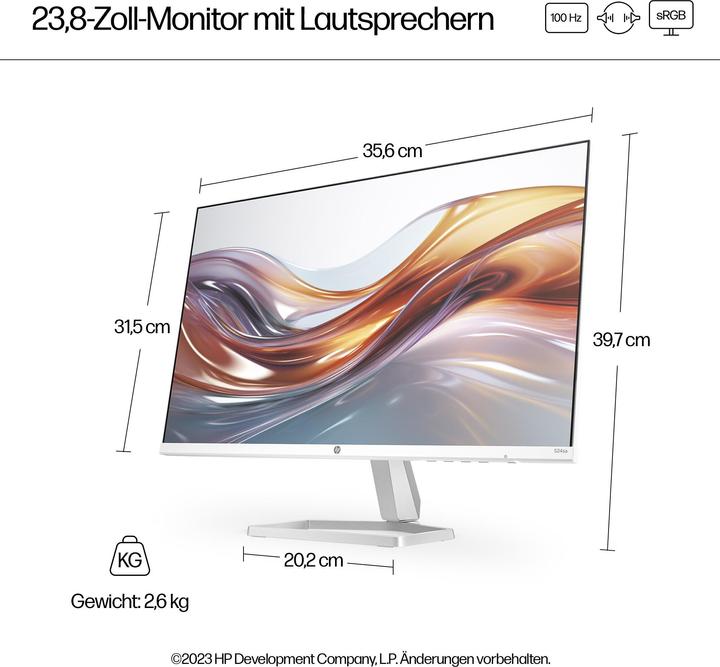 Actual product image HP Series 5 524 (1920 x 1080 pixels, 24")
