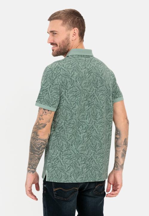 Immagine prodotto Camel Active Polo in piqué di puro cotone con stampa floreale all-over (L)