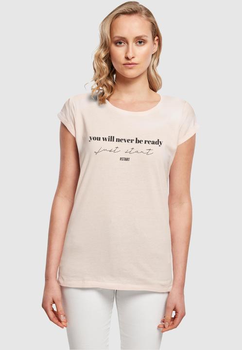 Actual product image Merchcode Ladies Just Start T-Shirt - 112551 (S)