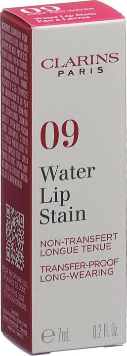 Actual product image Clarins Eau à Lèvres (No. 09 - DeepRed Water)