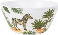 Actual product image La Mer Sauvage melamine salad bowl 25.5x13.5cm la medite