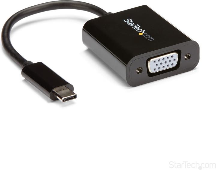 Produktbild StarTech USB-C To VGA Adapter (VGA, 18.50 cm)