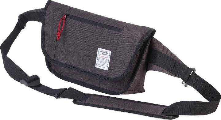 Actual product image Troika BUSINESS CROSSBODY BAG Sac à bandoulière Crossbody, anthracite/noire