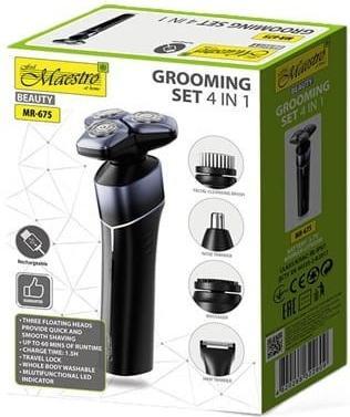 Actual product image Maestro Zestaw do golenia 5w1 USB MR-675