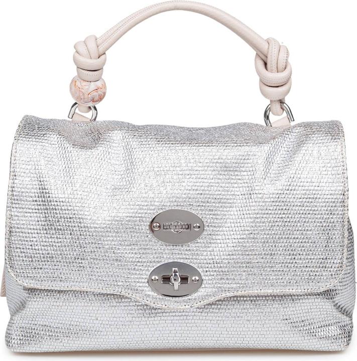 Immagine prodotto Zanellato postina midollino s bag in raffia color silver