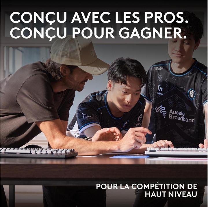 Image du produit Logitech G PRO X 60 (CH, Sans fil, Filaire)