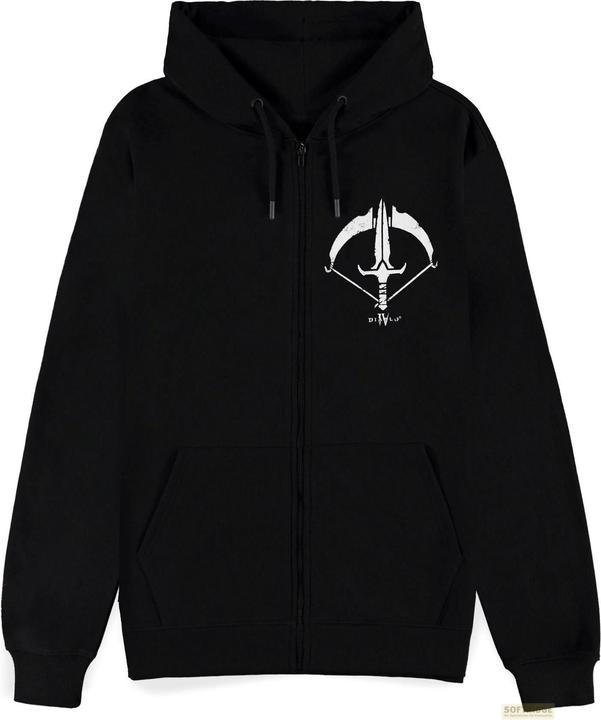 Difuzed Diablo IV Kapuzenjacke Rouge Sigil Grösse L (L)