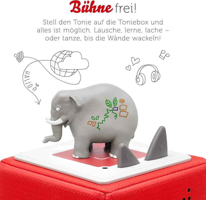 Actual product image Tonies Wir sind nachher wieder da, wir müssen kurz nach Afrika (German)