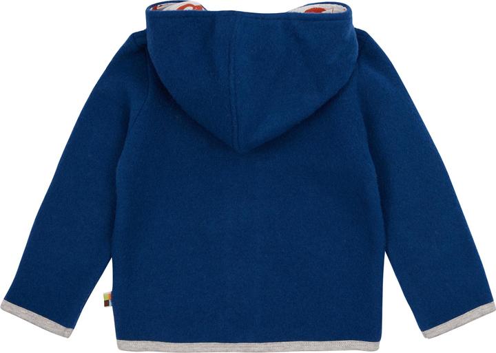 Actual product image loud + proud Jacket Wool Fleece Ultramarine (98, 104)