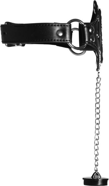 Actual product image Ouch! Open Mouth Gag with Plug Stopper