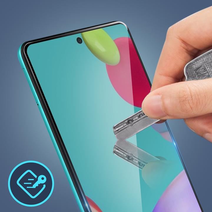 Image du produit Avizar Verre blindé, film de protection en verre, verre de protection (1 pièce(s), Samsung Galaxy A52)