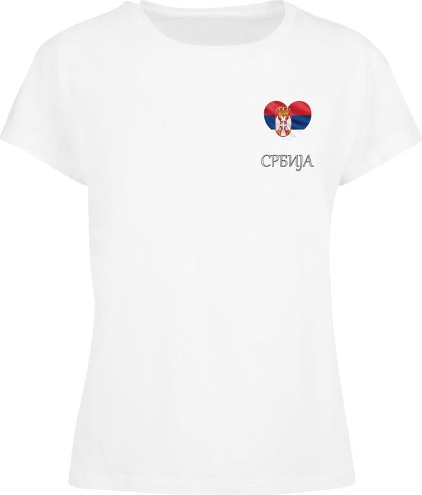 Immagine prodotto Merchcode Maglietta da donna Football - Serbia - 169905 (S)