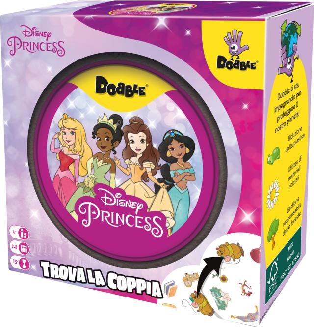 Actual product image Asmodée 8254 - ASMODEE - Dobble Disney Princess (Eco-Sleeve) (Italian)