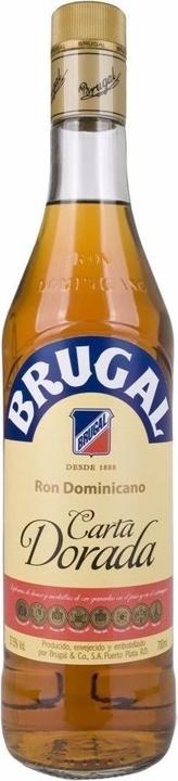 Actual product image Brugal Carta Dorada Rum (1 x 70 cl)