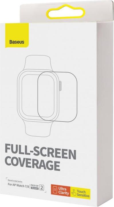 Produktbild Baseus 41mm Protective Film for AP Watch 7/8, Clear