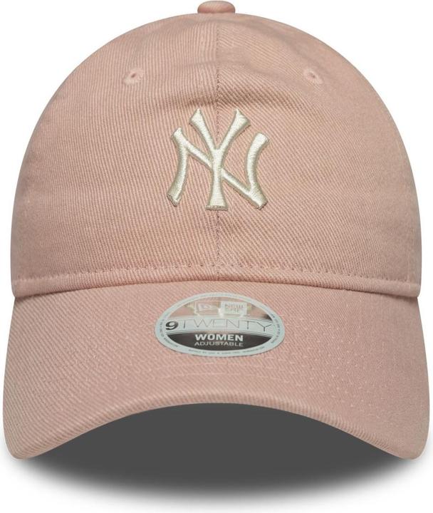 Actual product image New Era 9Twenty Damen Cap - Denim New York Yankees Rosa Pink
