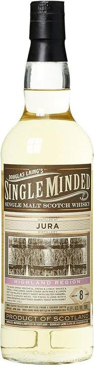 Produktbild Douglas Laing 8 Years Single Minded (Single Malt, Scotch Whisky, 1 x 70 cl)