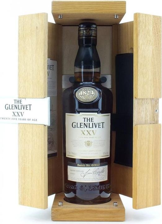 Image du produit The Glenlivet Xxv (Single Malt, Scotch Whisky, 1 x 70 cl)
