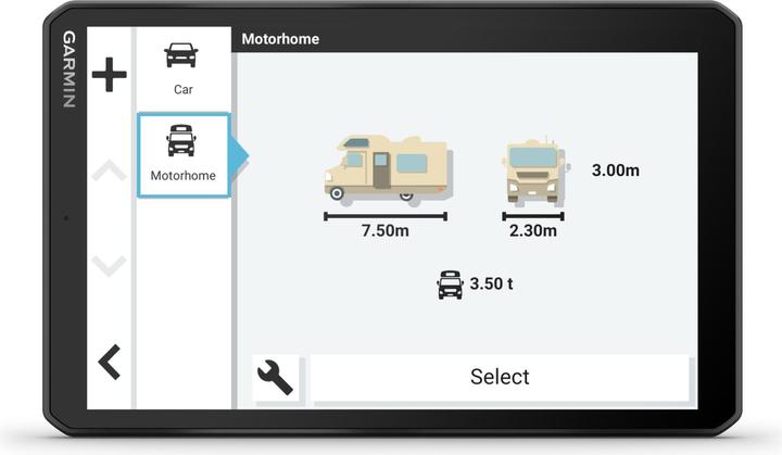 Actual product image Garmin Camper 895 MT-D (8")