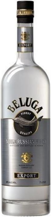 Actual product image Beluga Vodka Noble Russian Vodka EXPORT with case (1 x 300 cl)